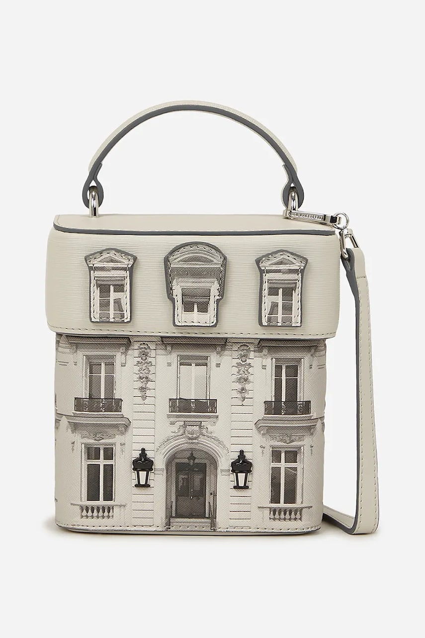 Levně Kabelka Karl Lagerfeld bílá barva, A2W30252