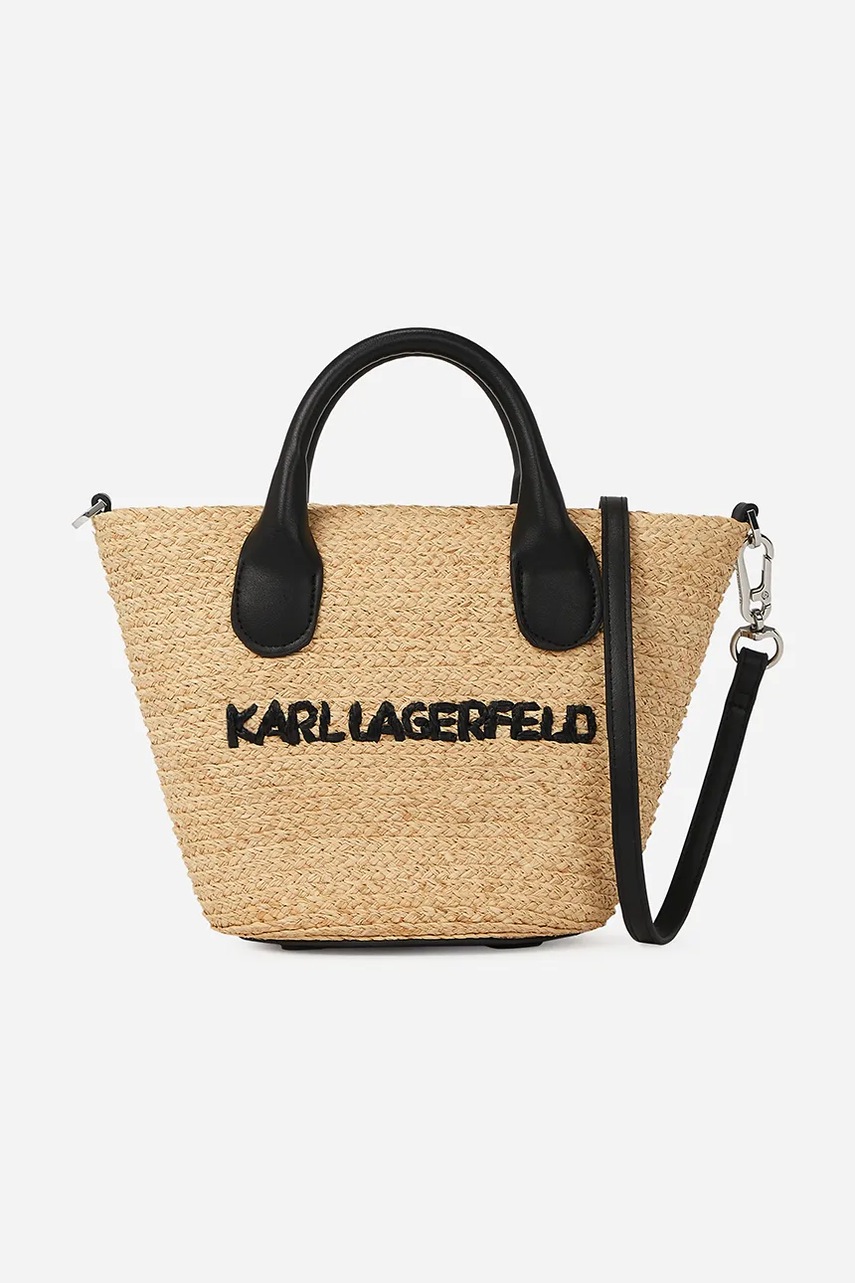 Karl Lagerfeld geantă culoarea bej, A2W46053