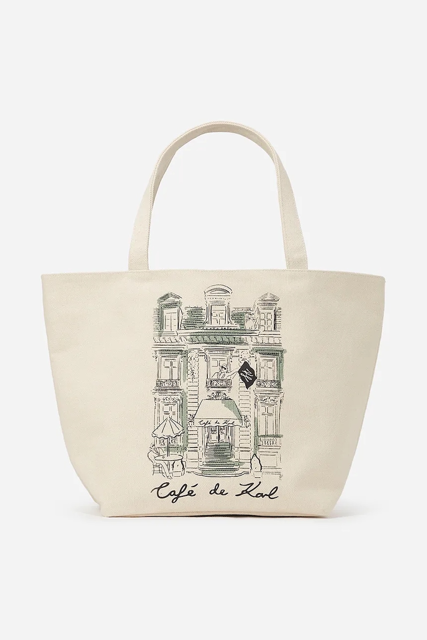 Karl Lagerfeld poseta cu doua fete culoarea bej, A2W50003