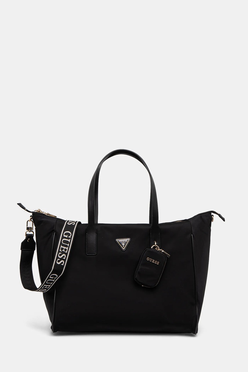 Levně Kabelka Guess FOLLIE černá barva, TWNN96 76017