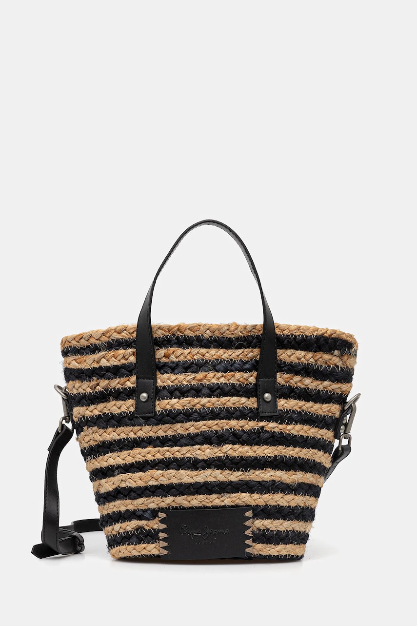 Pepe Jeans poșetă FIONA SUNNY culoarea negru, PL031609