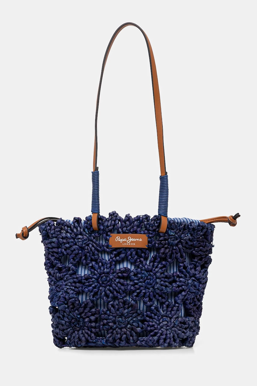 

Плажна чанта Pepe Jeans GINA SUNRISE в тъмносиньо PL031614, Тъмносин