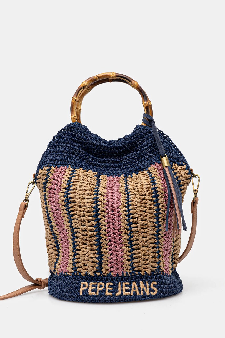 Pepe Jeans poșetă CECY BALI culoarea bleumarin, PL031618