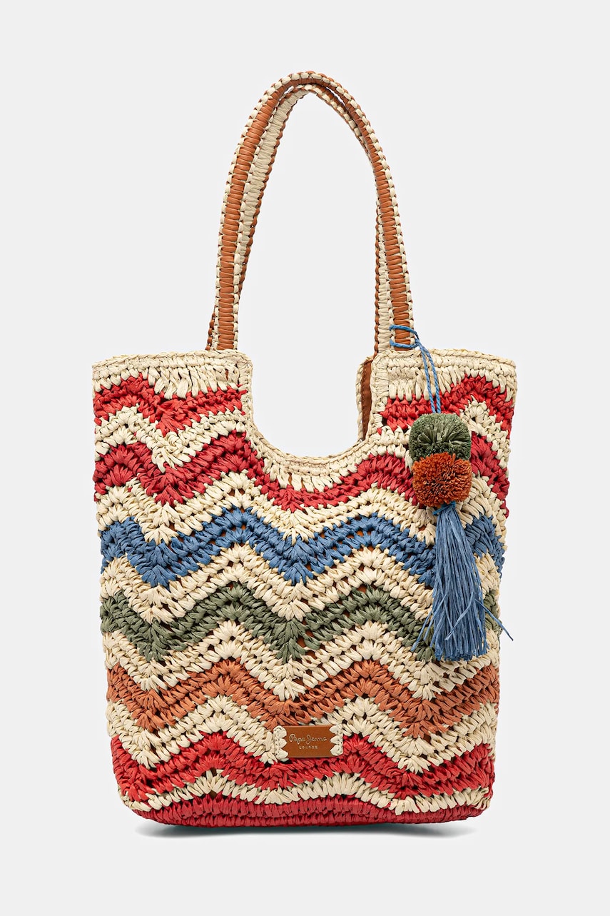Pepe Jeans poșetă CASSILDA BALI culoarea bej, PL031621
