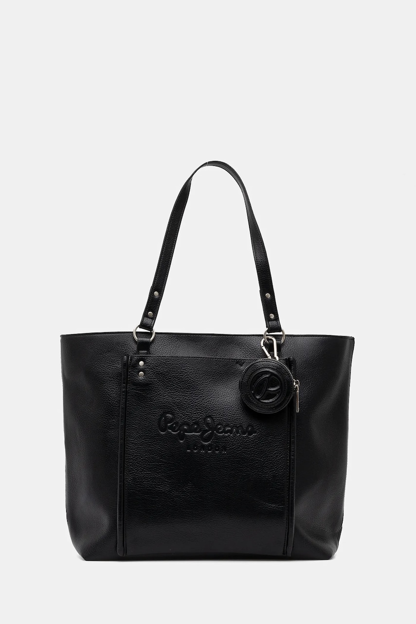 Pepe Jeans poseta BELLAMIE MAIN culoarea negru, PL031626