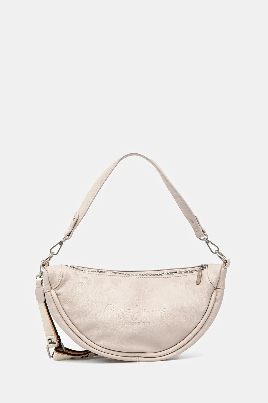 Pepe Jeans poseta NADINE MAIN culoarea bej, PL031632