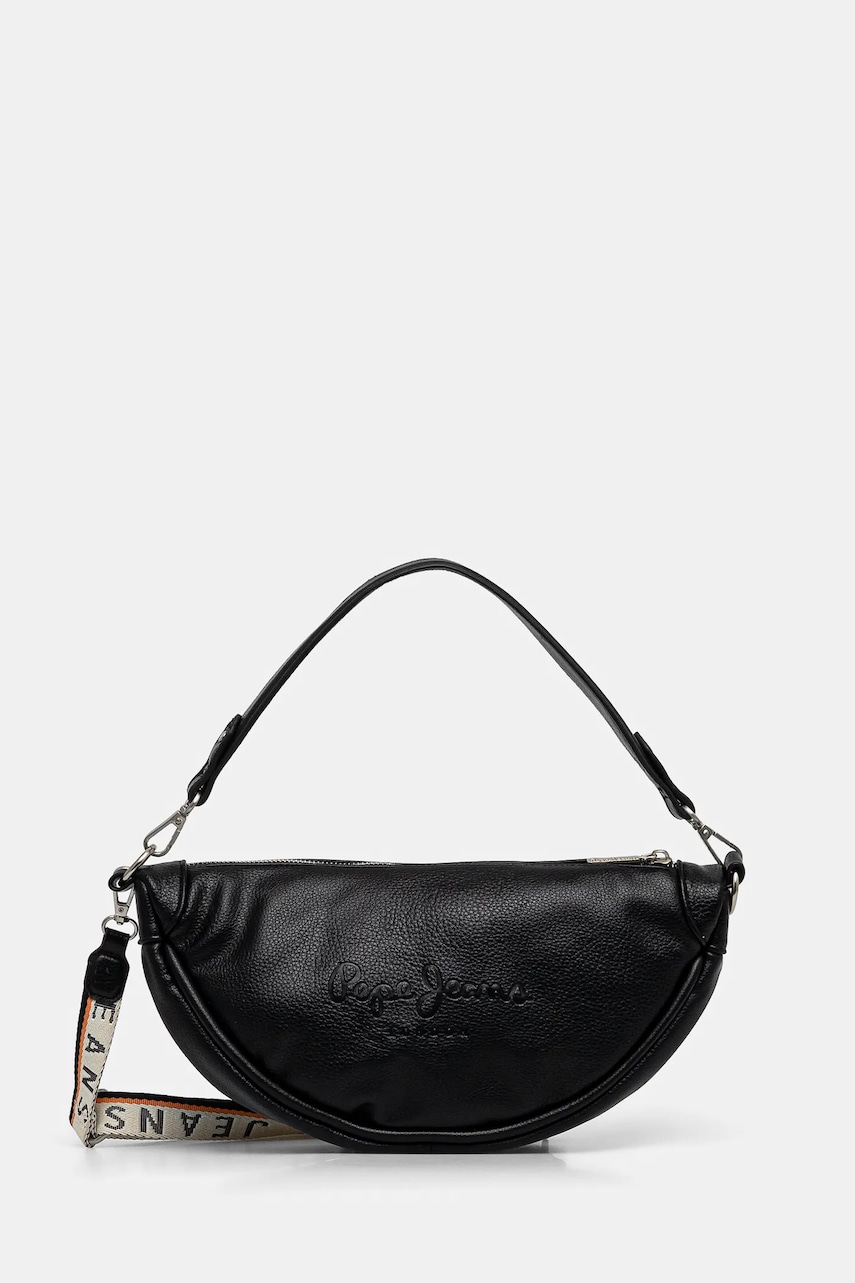 Levně Kabelka Pepe Jeans NADINE MAIN černá barva, PL031632