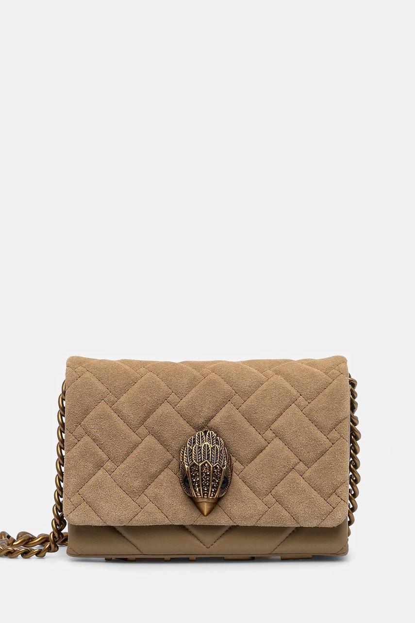 Kurt Geiger London poseta de piele KENSINGTON culoarea verde, 9594547219 Kurt Geiger London poseta de piele KENSINGTON culoarea verde, 9594547219