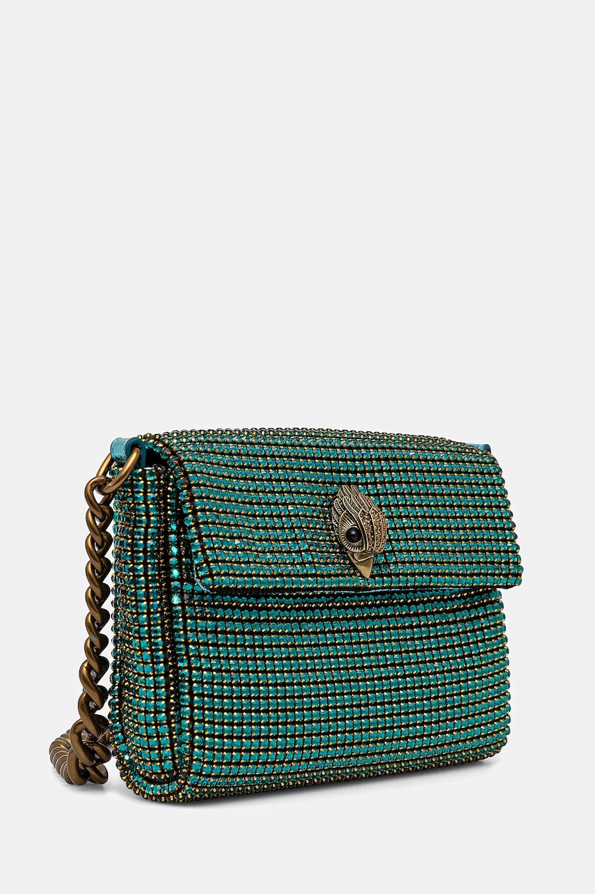 Сумочка Kurt Geiger London цвет бирюзовый 4376697999 Сумочка Kurt Geiger London цвет бирюзовый 4376697999