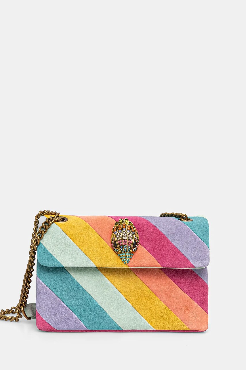 Kurt Geiger London geanta de mana din piele intoarsa KENSINGTON 4373899209