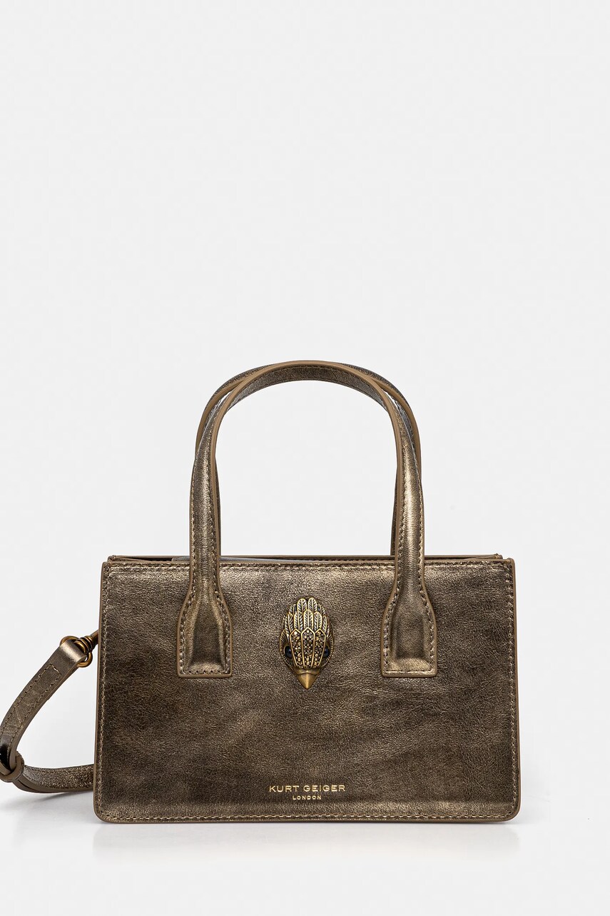Levně Kabelka Kurt Geiger London zelená barva, 3576560109