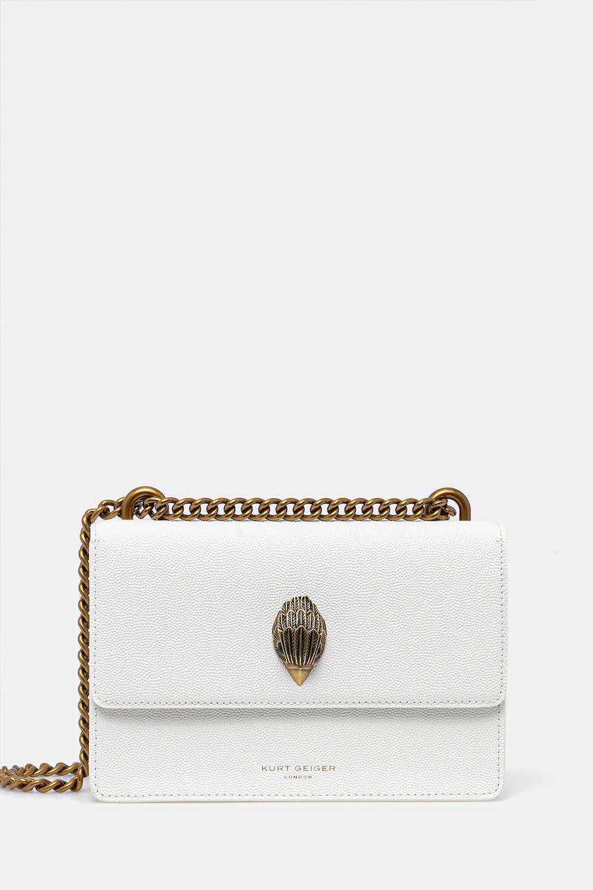 Kurt Geiger London geanta SHOREDITCH culoarea alb, 3536210109