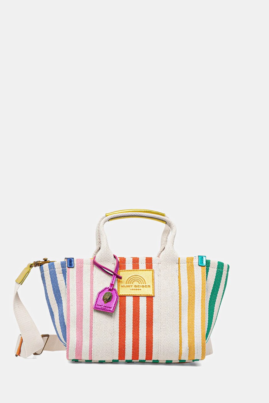 Kurt Geiger London poșetă SOUTHBANK culoarea bej, 2043869609