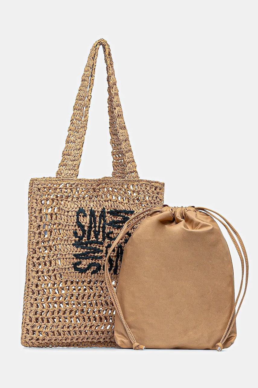 Steve Madden geanta Bblock culoarea bej, SM13001747