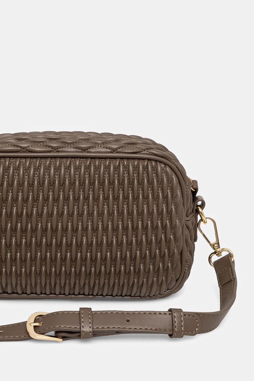 Τσάντα Valentino Bags χρώμα: καφέ, VBS8DA15 φωτογραφία