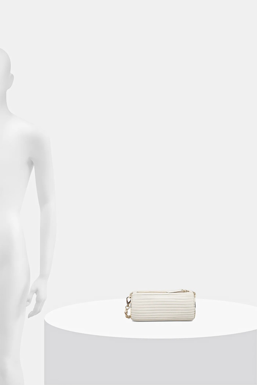 Τσάντα Valentino Bags χρώμα: άσπρο, VBS7B401 φωτογραφία