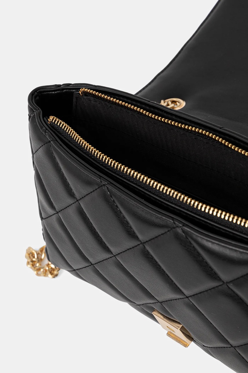 Τσάντα Valentino Bags χρώμα: μαύρο, VBS3KK02R φωτογραφία