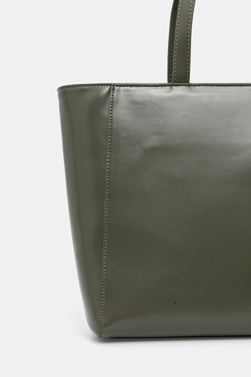 Τσάντα Valentino Bags χρώμα: πράσινο, VBS8FS01 φωτογραφία