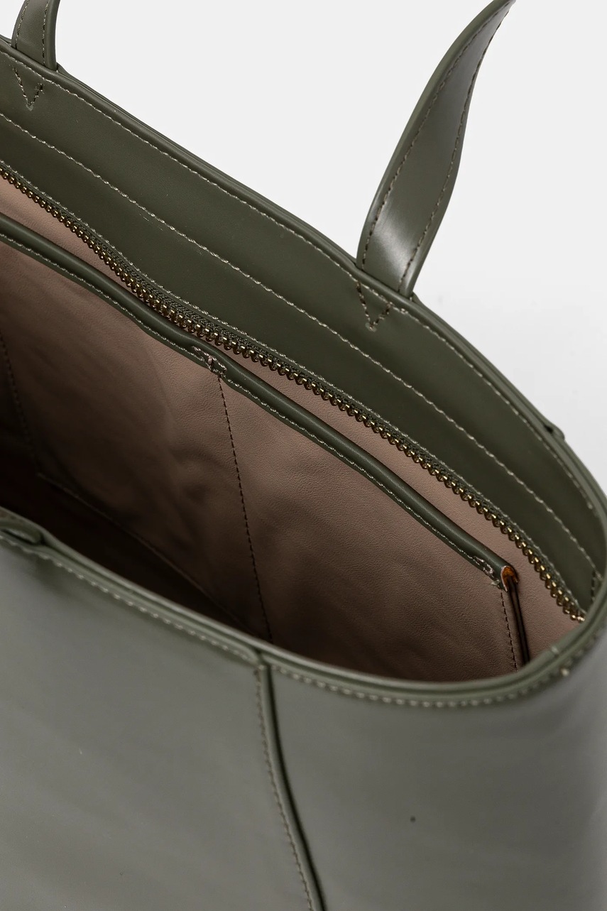 Τσάντα Valentino Bags χρώμα: πράσινο, VBS8FS01 φωτογραφία