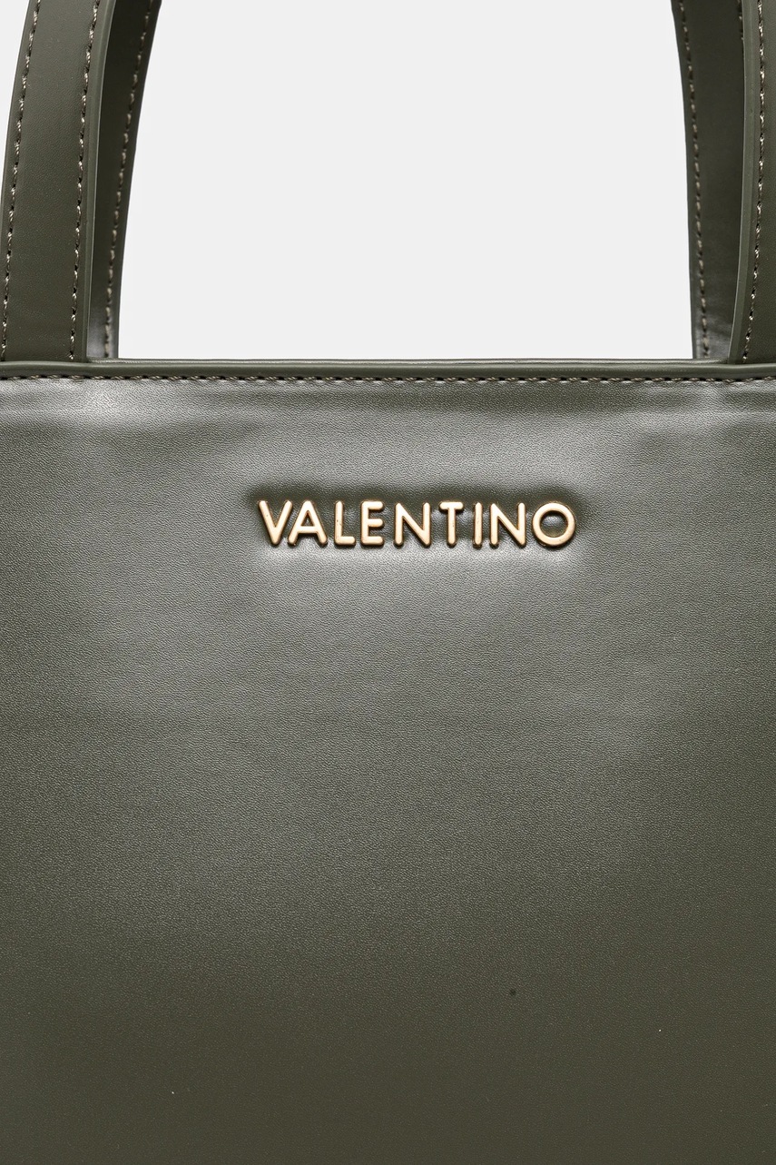 Τσάντα Valentino Bags χρώμα: πράσινο, VBS8FS01 φωτογραφία