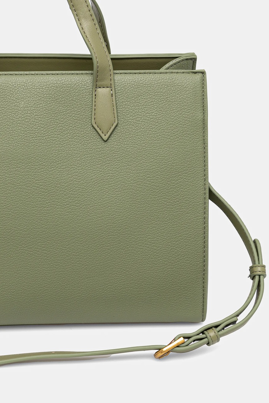 Τσάντα Valentino Bags χρώμα: πράσινο, VBS8G504 φωτογραφία