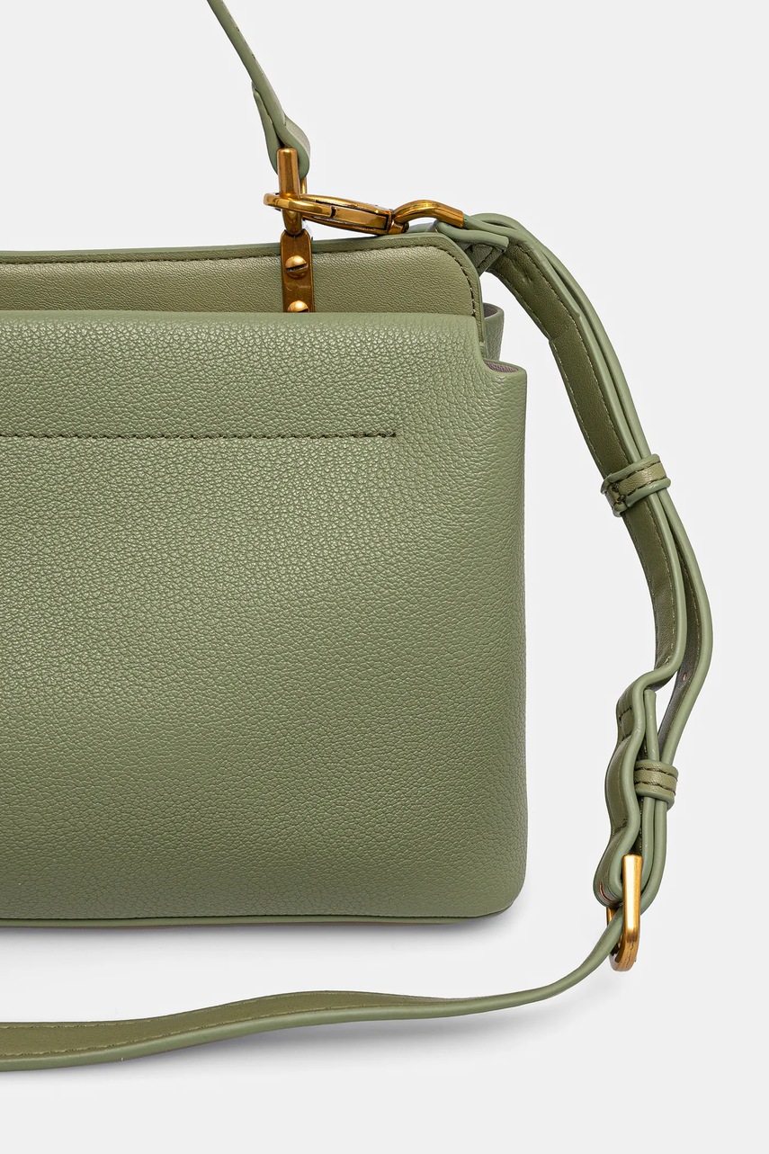 Τσάντα Valentino Bags χρώμα: πράσινο, VBS8G505 φωτογραφία