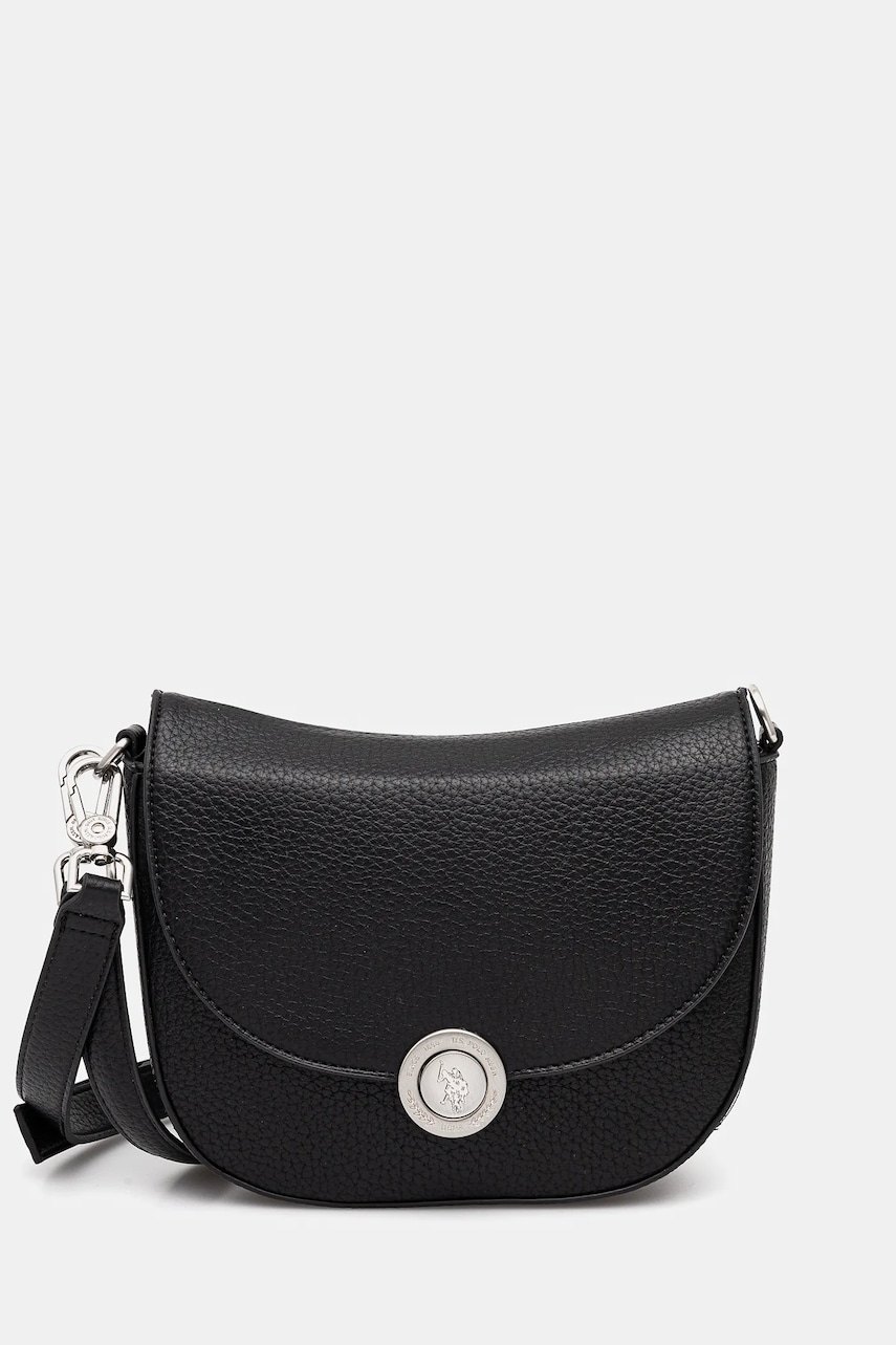 U.S. Polo Assn. poseta Exotic culoarea negru, BEUEF8634WVP U.S. Polo Assn. poseta Exotic culoarea negru, BEUEF8634WVP