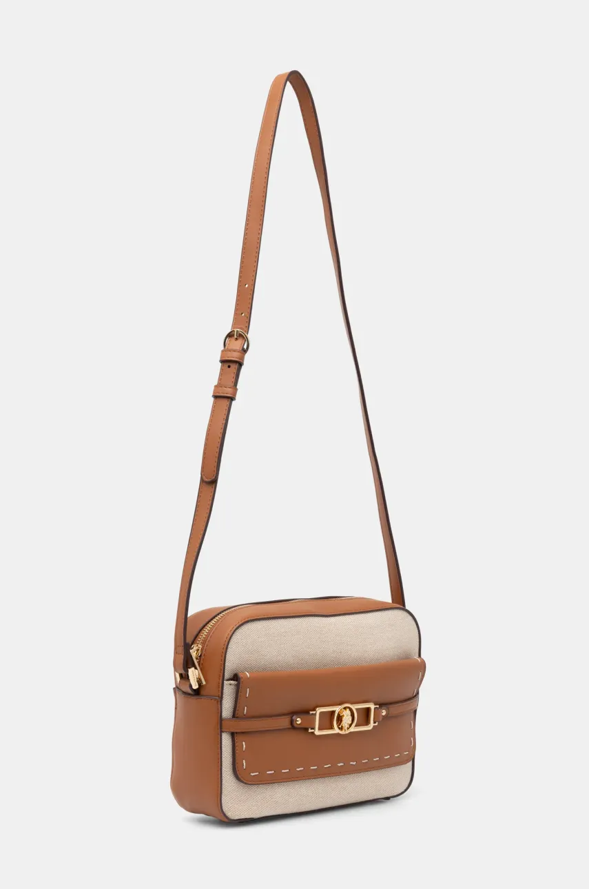 Сумочка U.S. Polo Assn. Marple цвет бежевый BEUQM8638WC2 Сумочка U.S. Polo Assn. Marple цвет бежевый BEUQM8638WC2