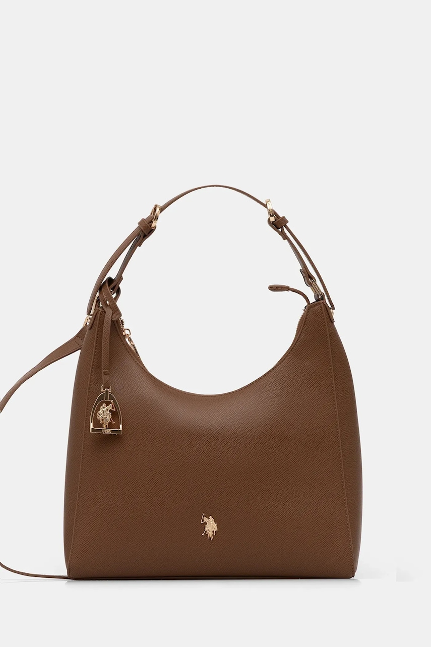 U.S. Polo Assn. poșetă Jones culoarea negru, BEUJE8667WVP