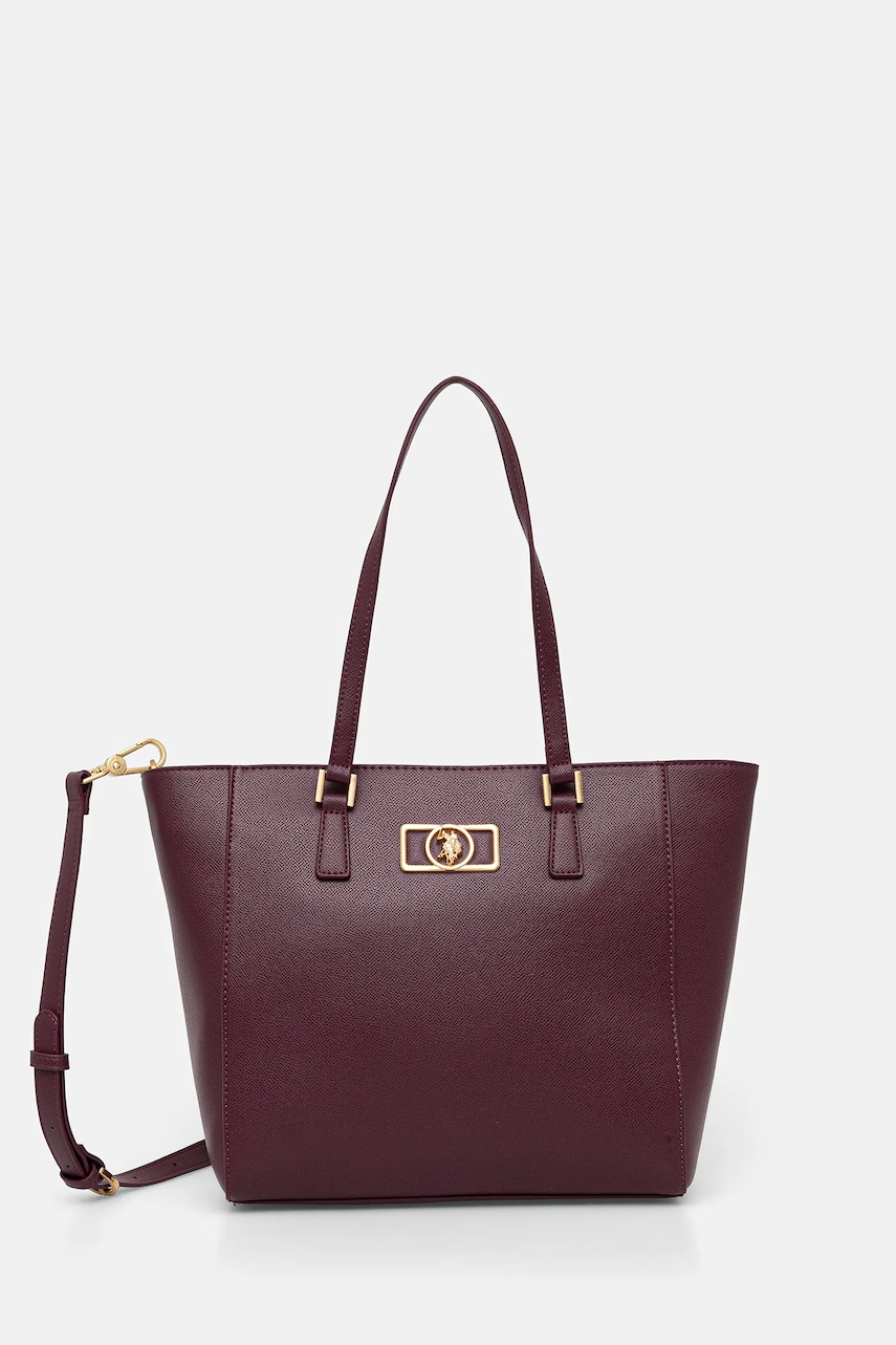 U.S. Polo Assn. poșetă Jones culoarea roz, BEUJ88674WVP U.S. Polo Assn. poșetă Jones culoarea roz, BEUJ88674WVP