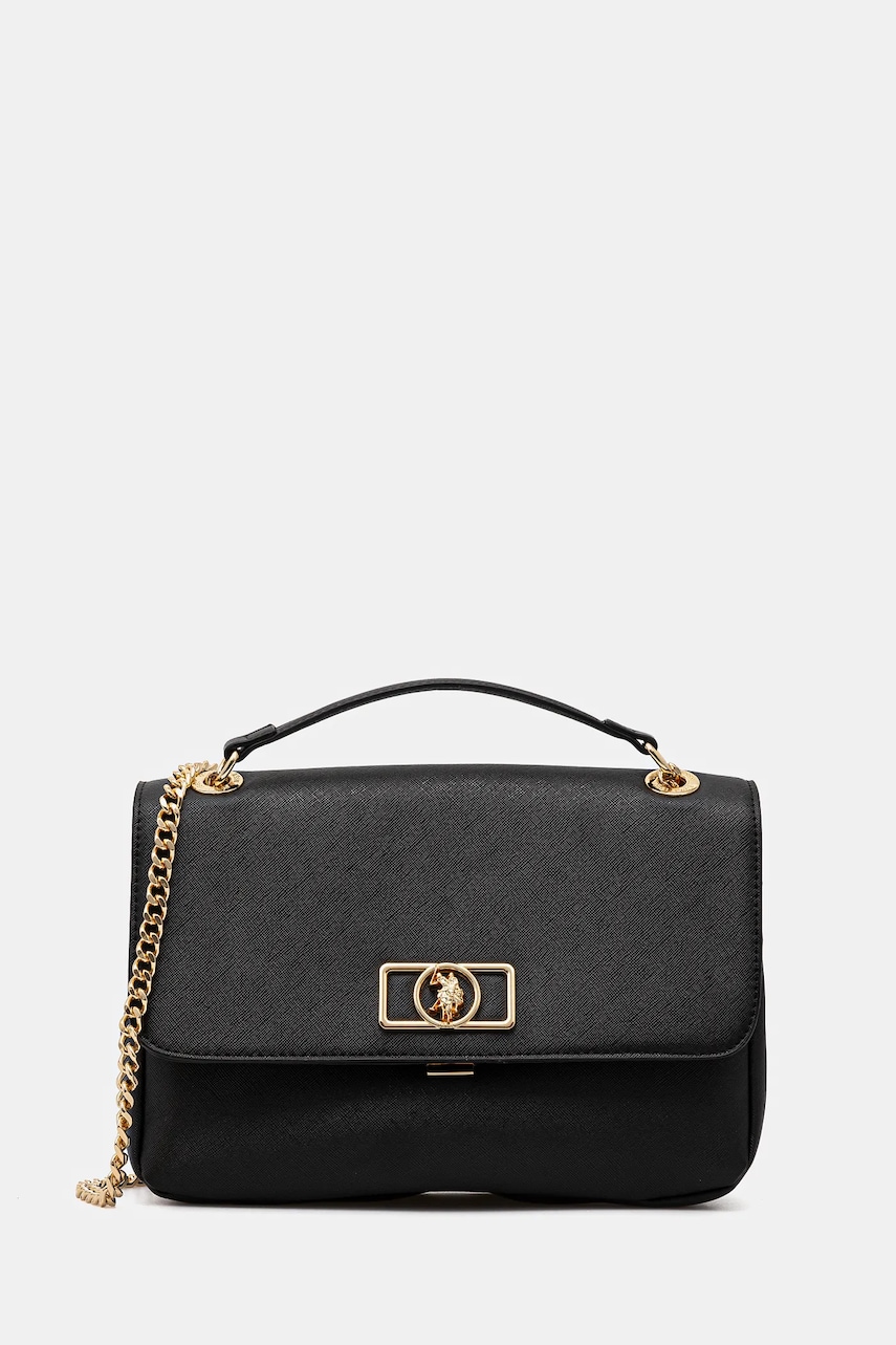 U.S. Polo Assn. poseta Jones culoarea negru, BEUJ88675WVP