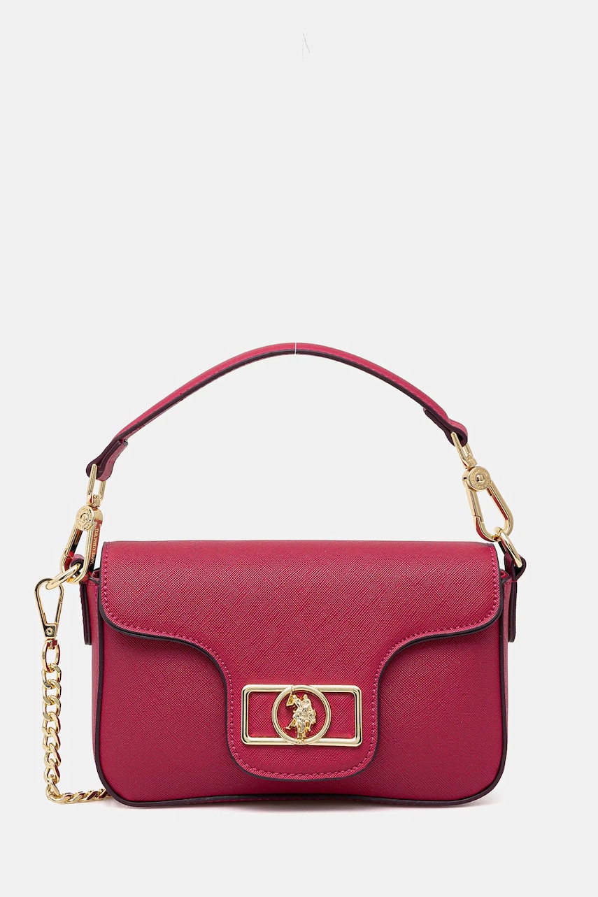 U.S. Polo Assn. poseta Jones culoarea roz, BEUJ88677WVP U.S. Polo Assn. poseta Jones culoarea roz, BEUJ88677WVP
