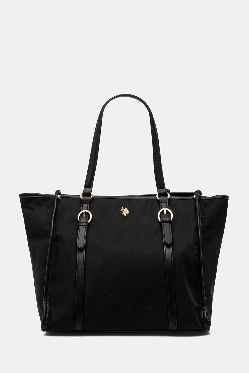 U.S. Polo Assn. poseta Houston culoarea negru, BEUHU6386WZC