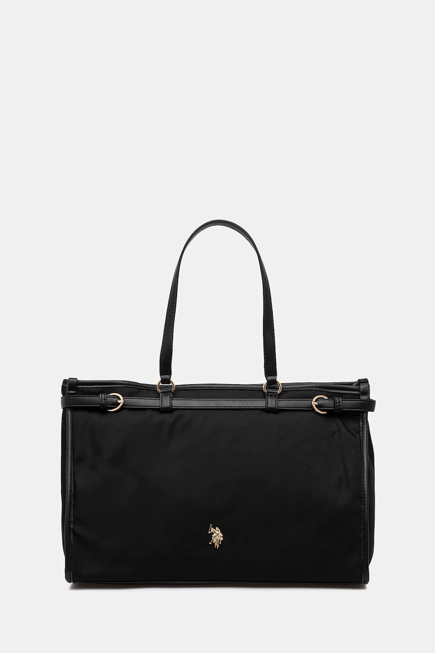 U.S. Polo Assn. geantă Houston culoarea negru, BEUHU8682WZC U.S. Polo Assn. geantă Houston culoarea negru, BEUHU8682WZC