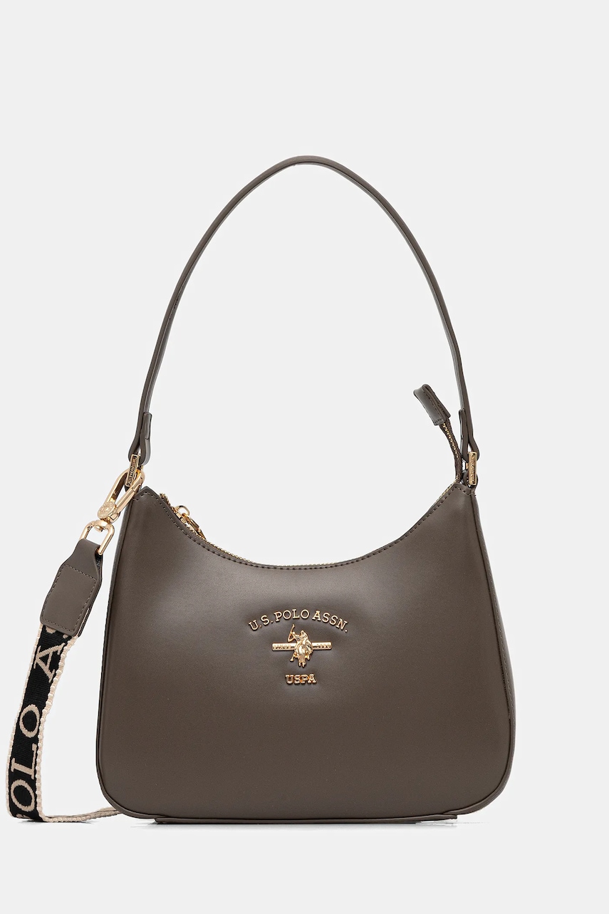 Levně Kabelka U.S. Polo Assn. Heat černá barva, BEU7H8619WVP