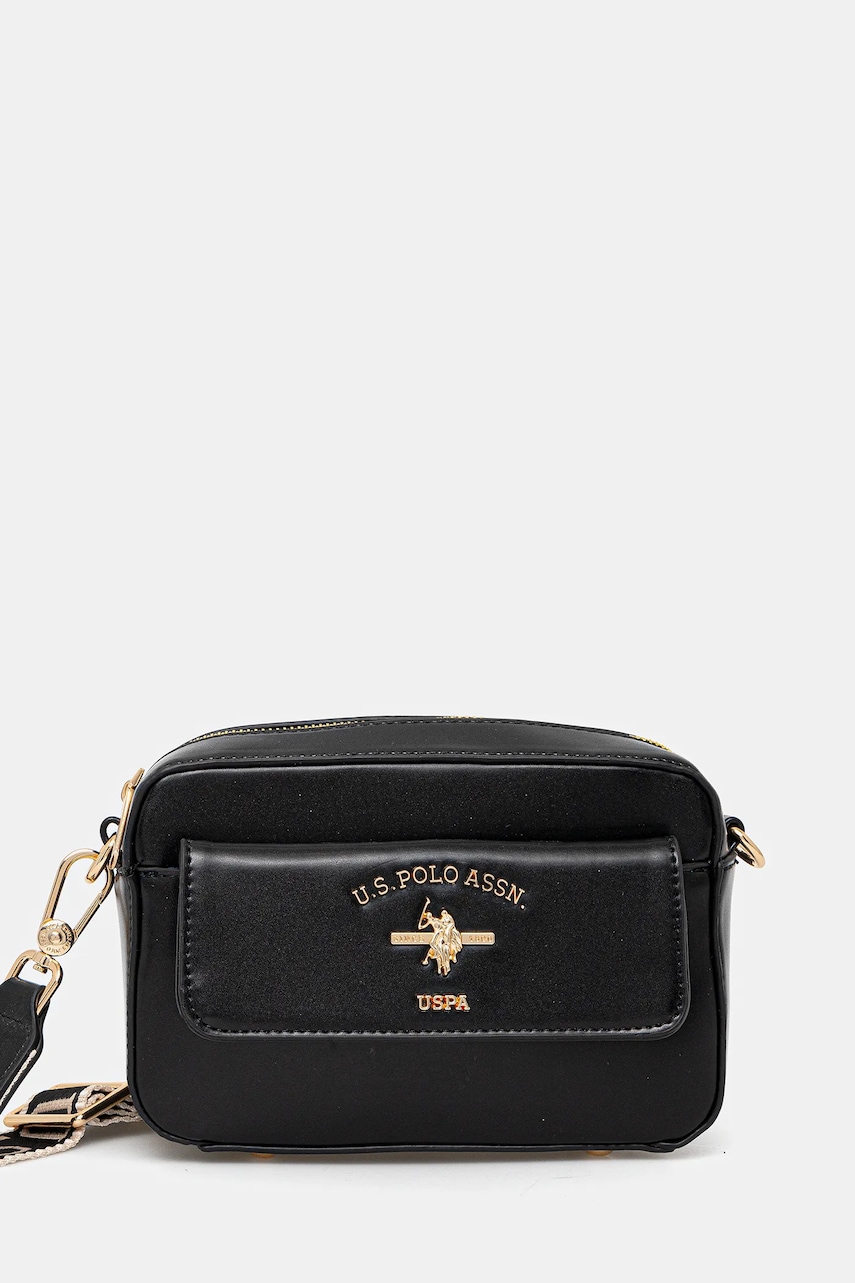 U.S. Polo Assn. geantă Heat culoarea negru, BEU7H8620WVP