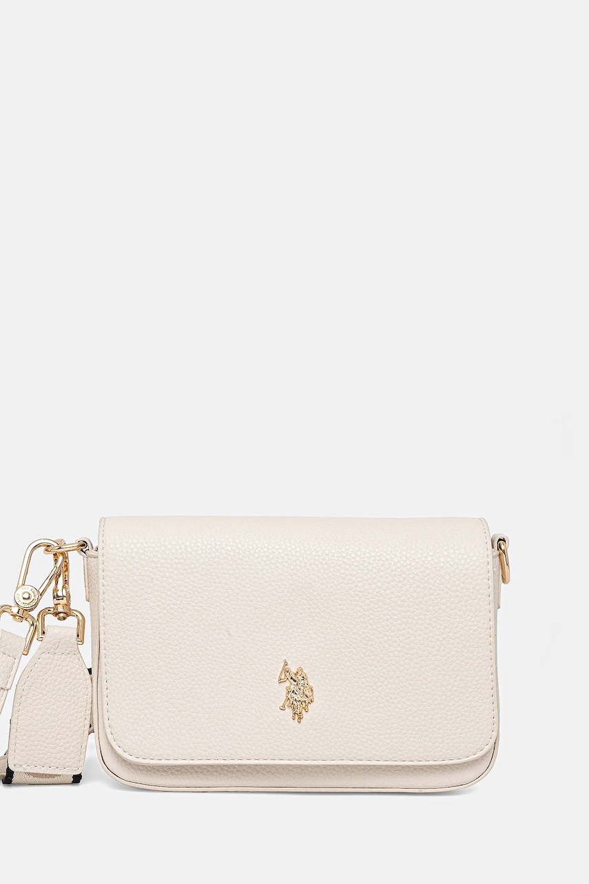 U.S. Polo Assn. geanta Mansion culoarea bej, BEUE58718WVP