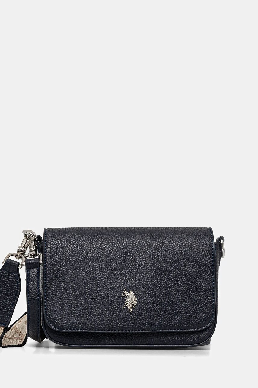 U.S. Polo Assn. geanta Mansion culoarea albastru marin, BEUE58718WVP