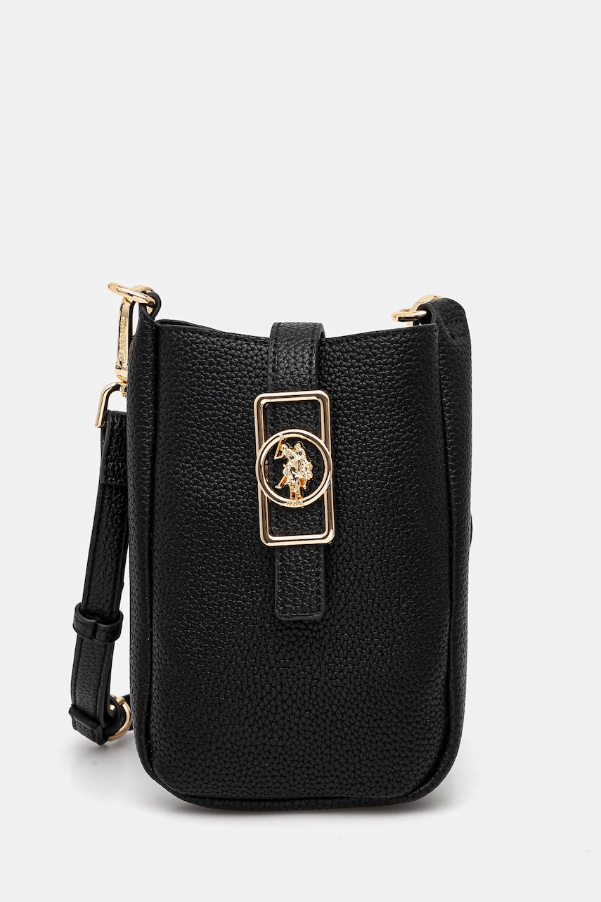 Levně Kabelka U.S. Polo Assn. Sun černá barva, BEU4S8601WVP