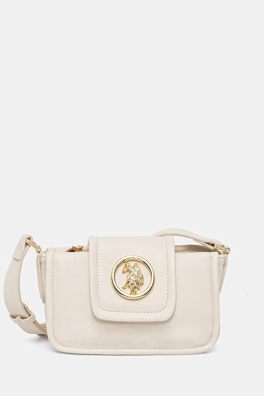 U.S. Polo Assn. geantă Jodhpur culoarea bej, BEUJ58592WVP