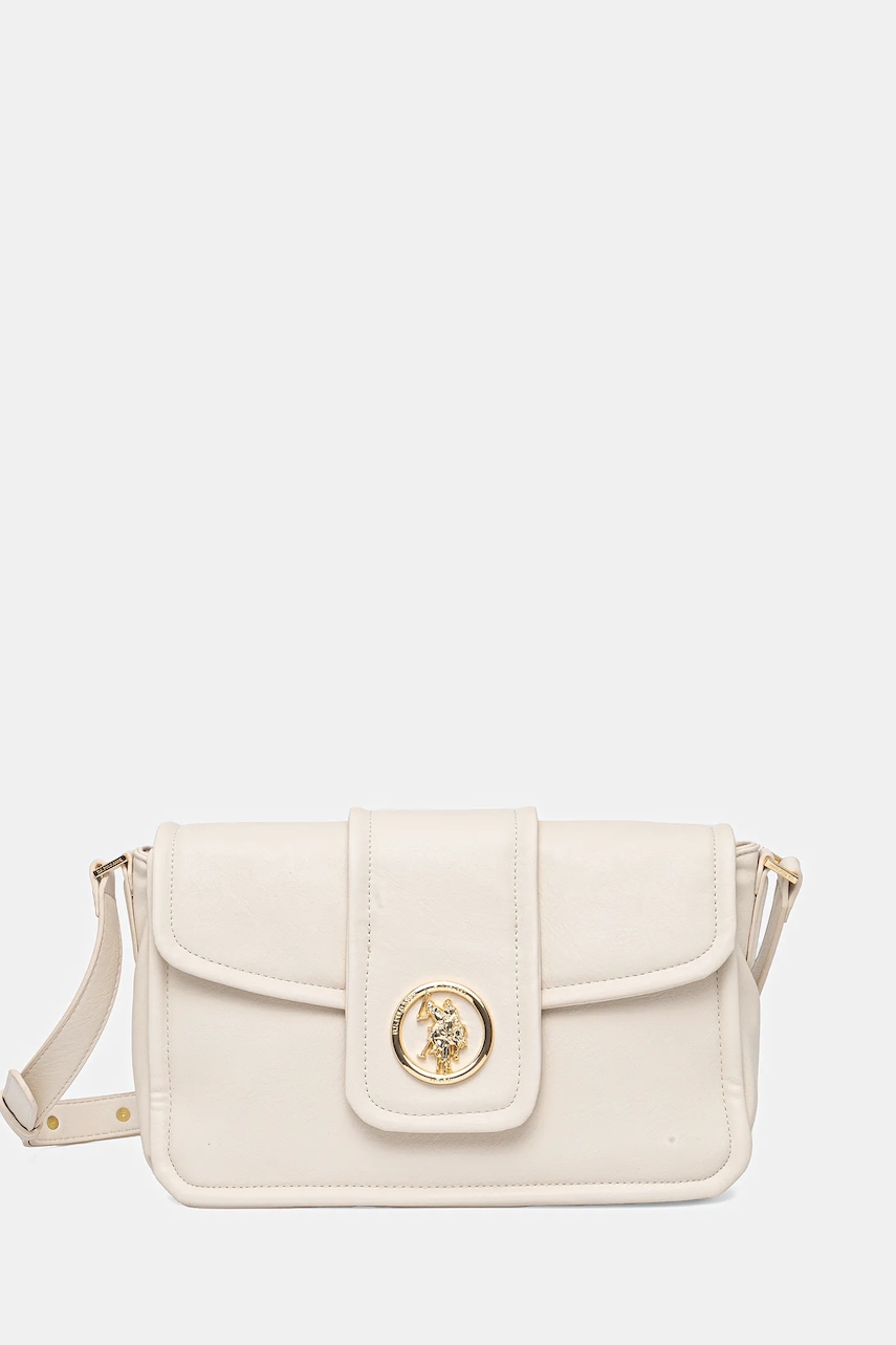 U.S. Polo Assn. geantă Jodhpur culoarea bej, BEUJ58589WVP