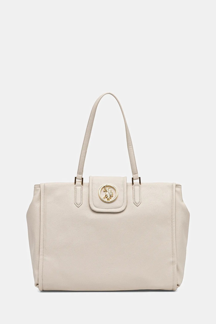 U.S. Polo Assn. geantă Jodhpur culoarea bej, BEUJ58588WVP