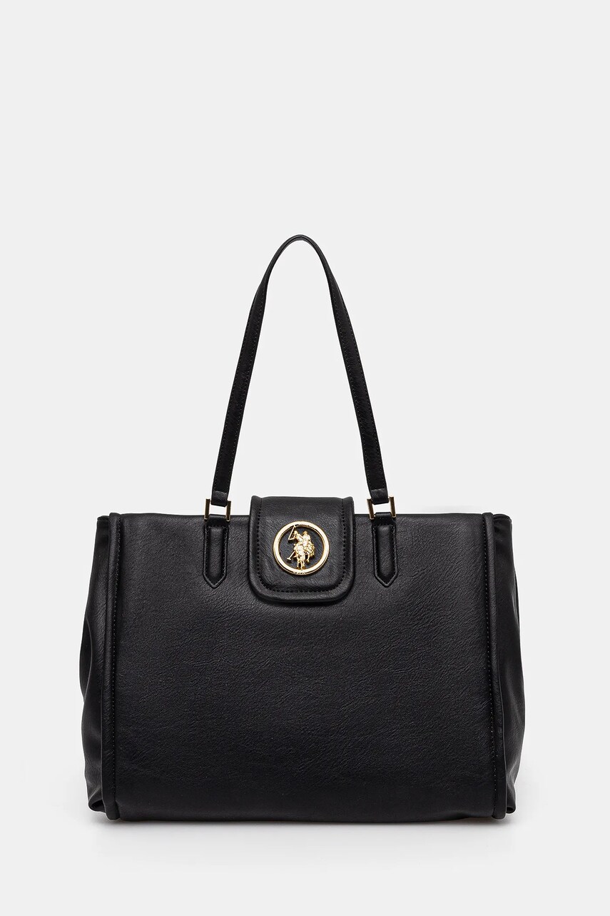U.S. Polo Assn. geanta Jodhpur culoarea negru, BEUJ58588WVP