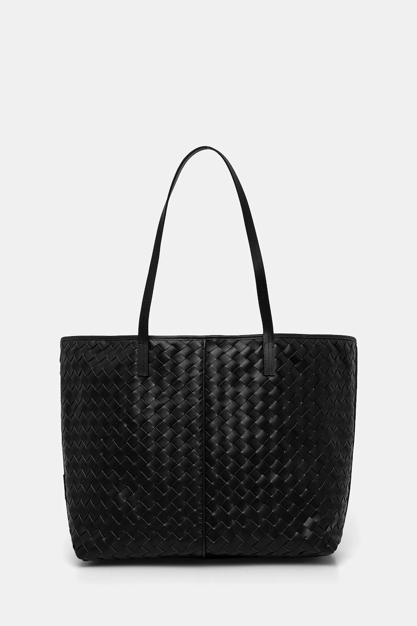 Marc O'Polo poseta de piele culoarea negru, 50212190301139 Marc O'Polo poseta de piele culoarea negru, 50212190301139