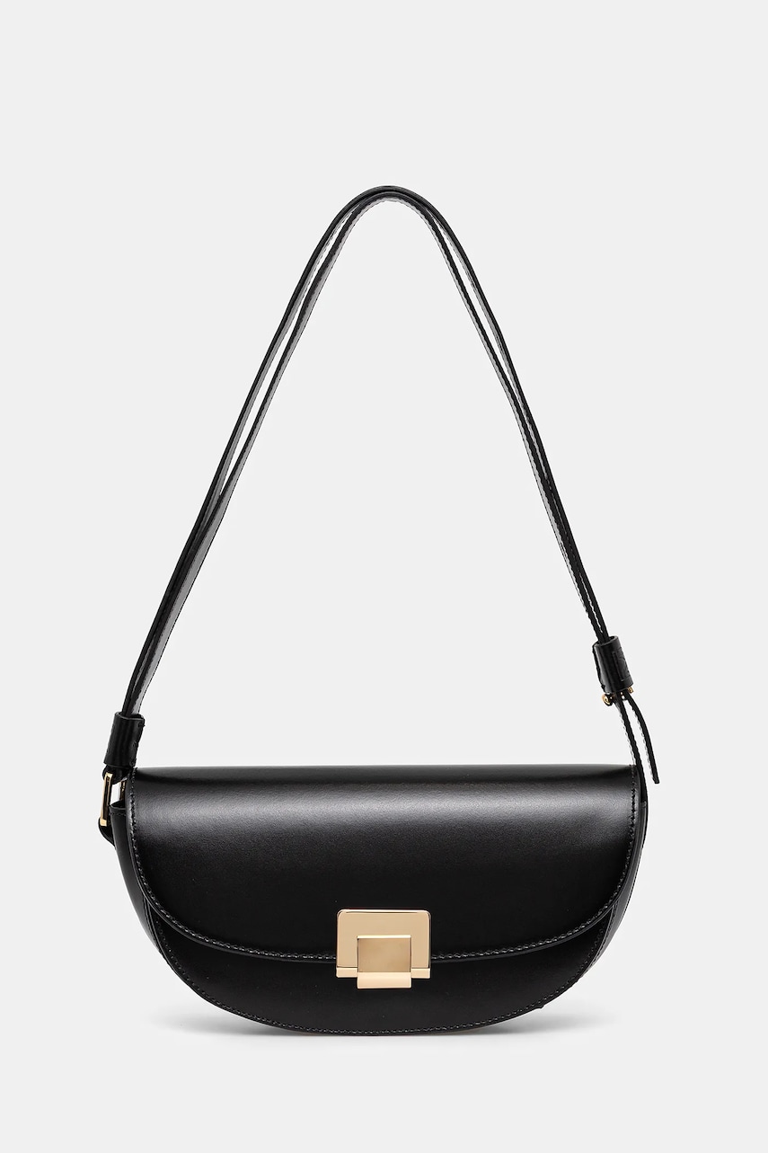 Marc O\'Polo poseta de piele culoarea negru, 50312210701203