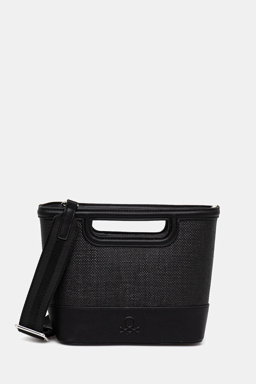 United Colors of Benetton poșetă culoarea negru, 67O1DY07Q