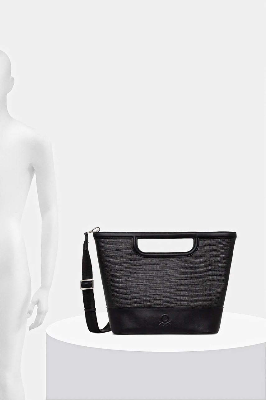 Τσάντα United Colors of Benetton χρώμα: ροζ, 67O1DY07S φωτογραφία