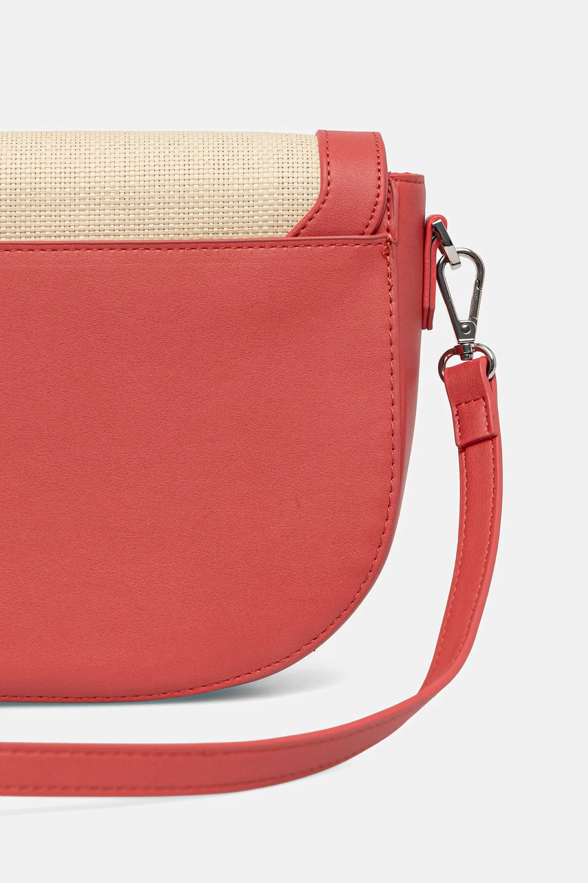 Τσάντα United Colors of Benetton χρώμα: ροζ, 6NYFDY07R φωτογραφία