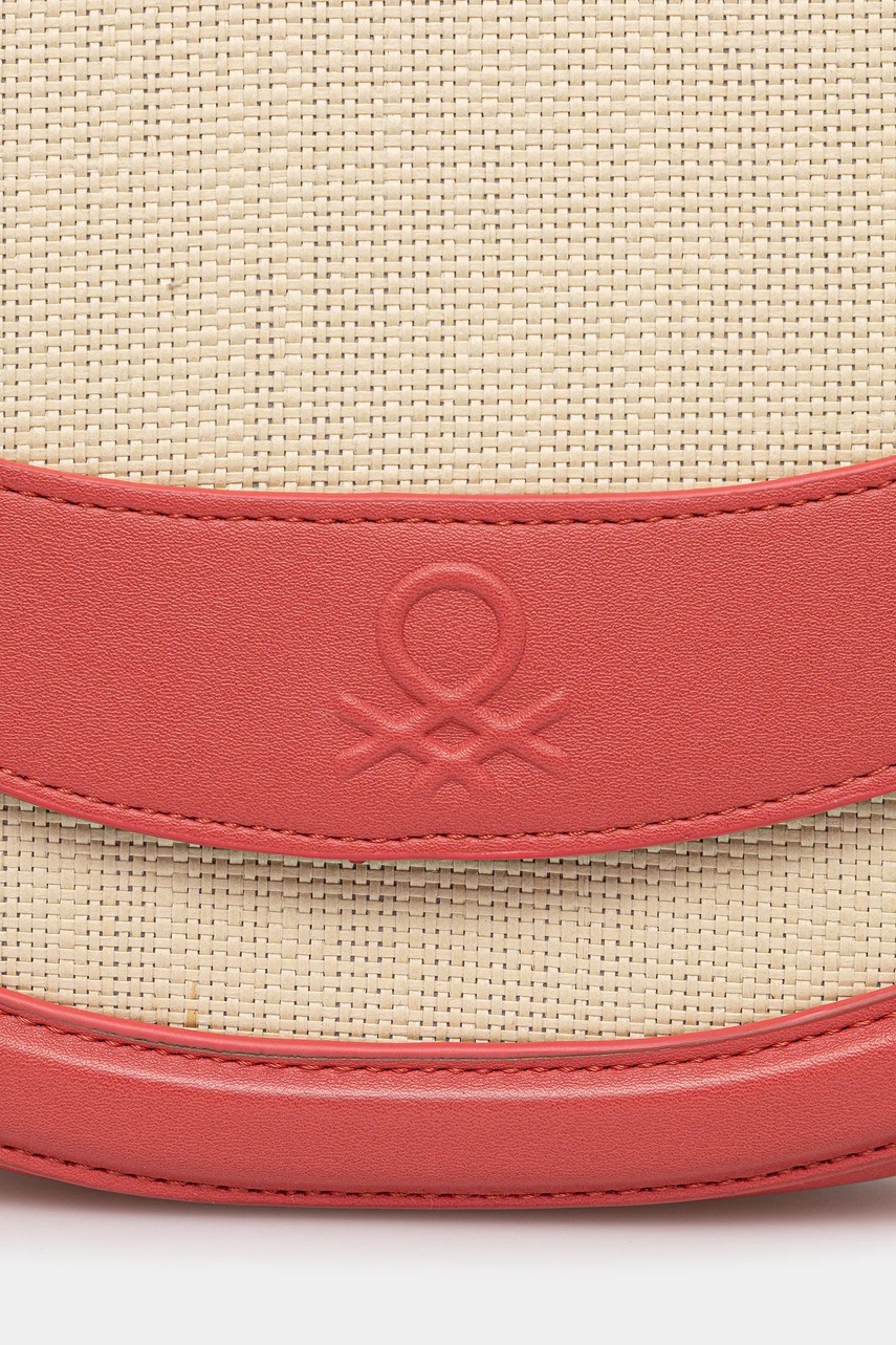 Τσάντα United Colors of Benetton χρώμα: ροζ, 6NYFDY07R φωτογραφία