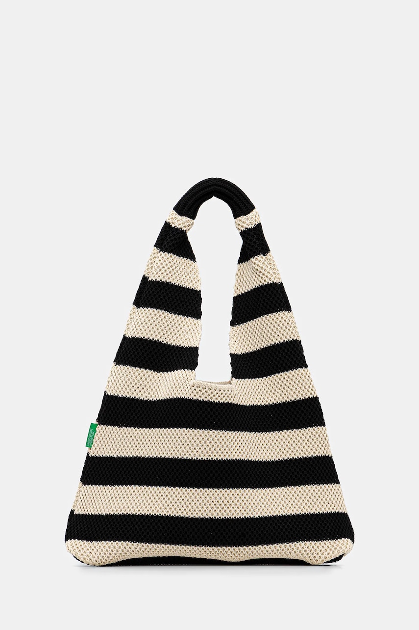 United Colors of Benetton geantă culoarea negru, 6VQFDY07U